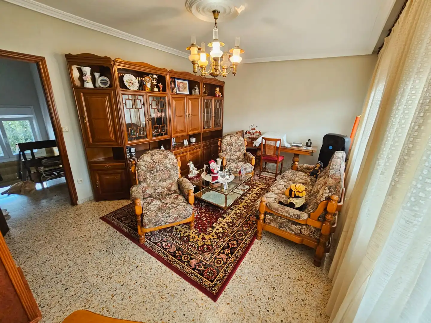 Sala de estar de Casa o chalet en venta en Palencia con Calefacción, Jardín privado y Terraza