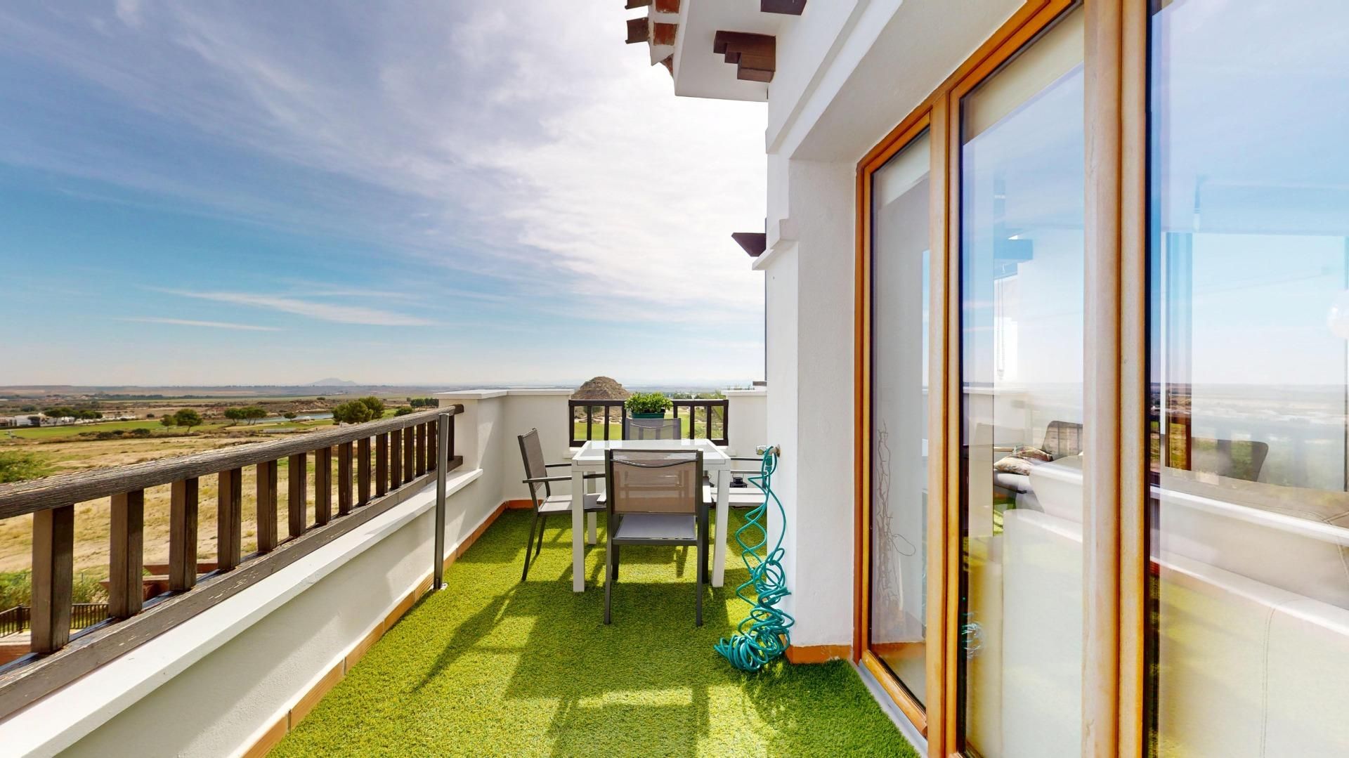 Terrassa de Apartament en venda en  Murcia Capital amb Aire condicionat, Terrassa i Balcó