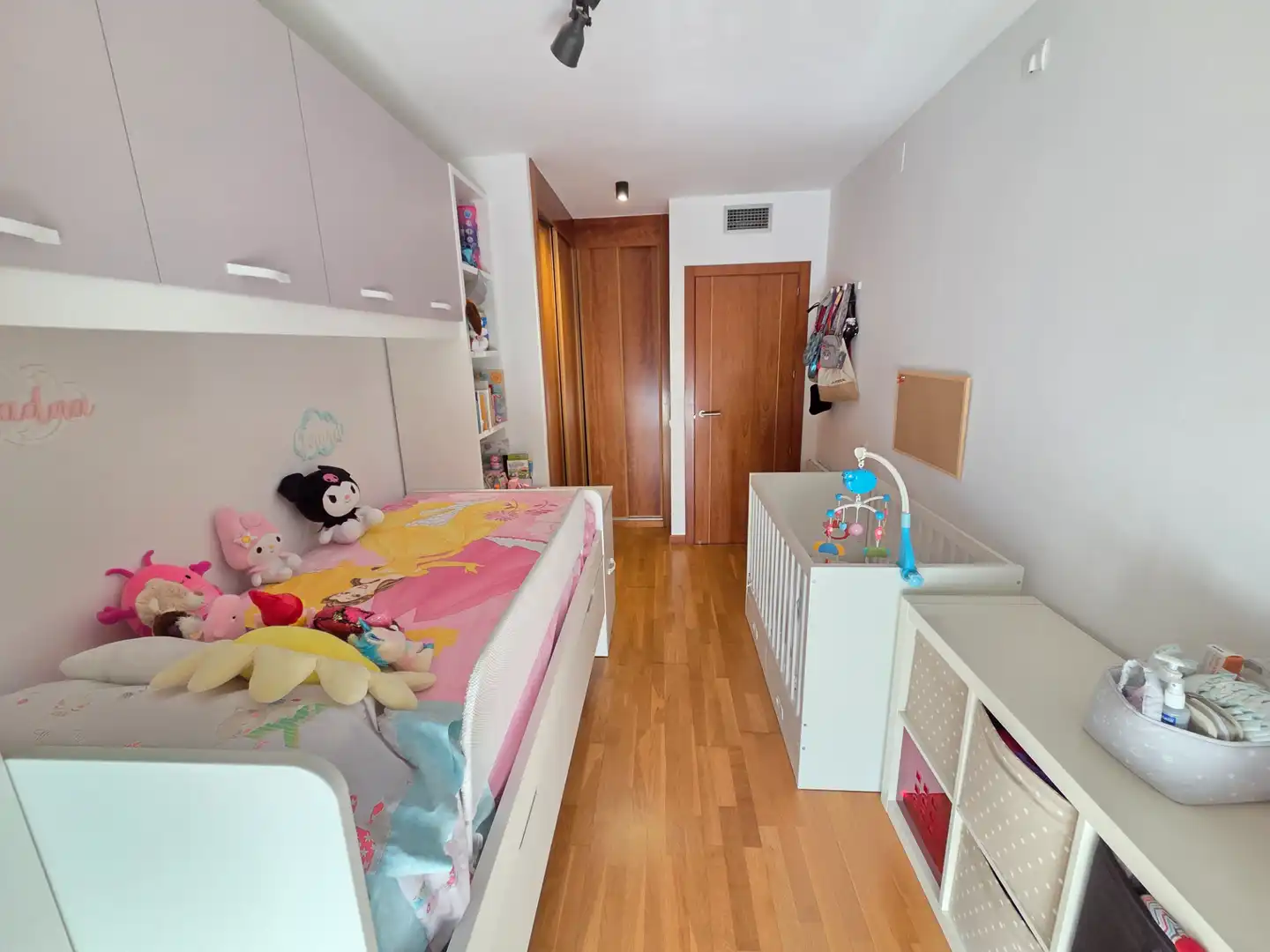 Schlafzimmer von Wohnung zum Verkauf in Vilafranca del Penedès mit Klimaanlage, Heizung und Parkett