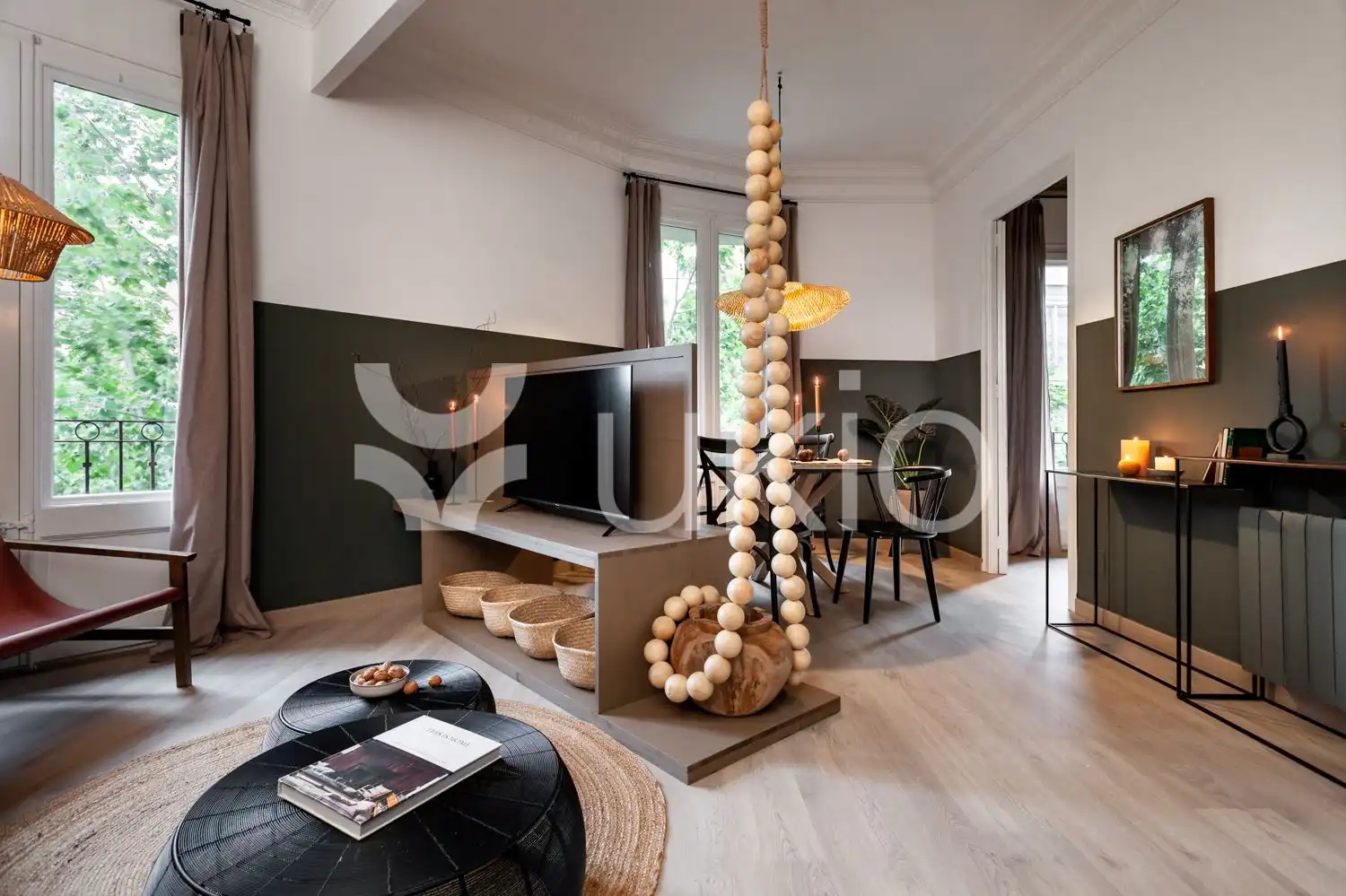 Appartement compact avec terrasse à louer à Carrer del Comte Borrell, imagen 2