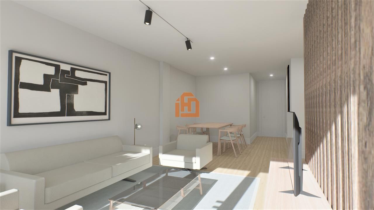 Sala d'estar de Pis en venda en León Capital  amb Calefacció, Parquet i Terrassa