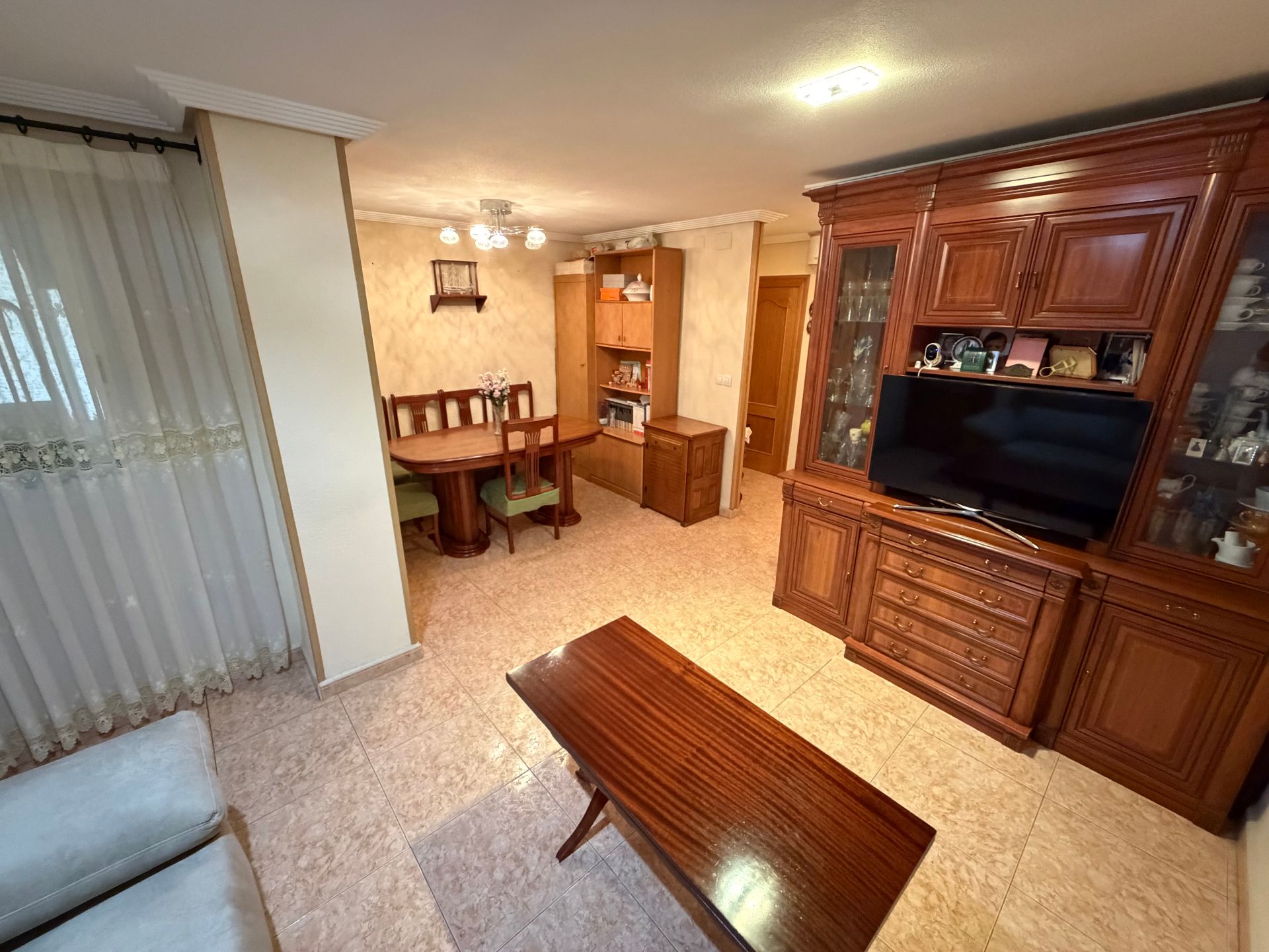 Sala d'estar de Pis en venda en Alicante / Alacant amb Aire condicionat i Balcó