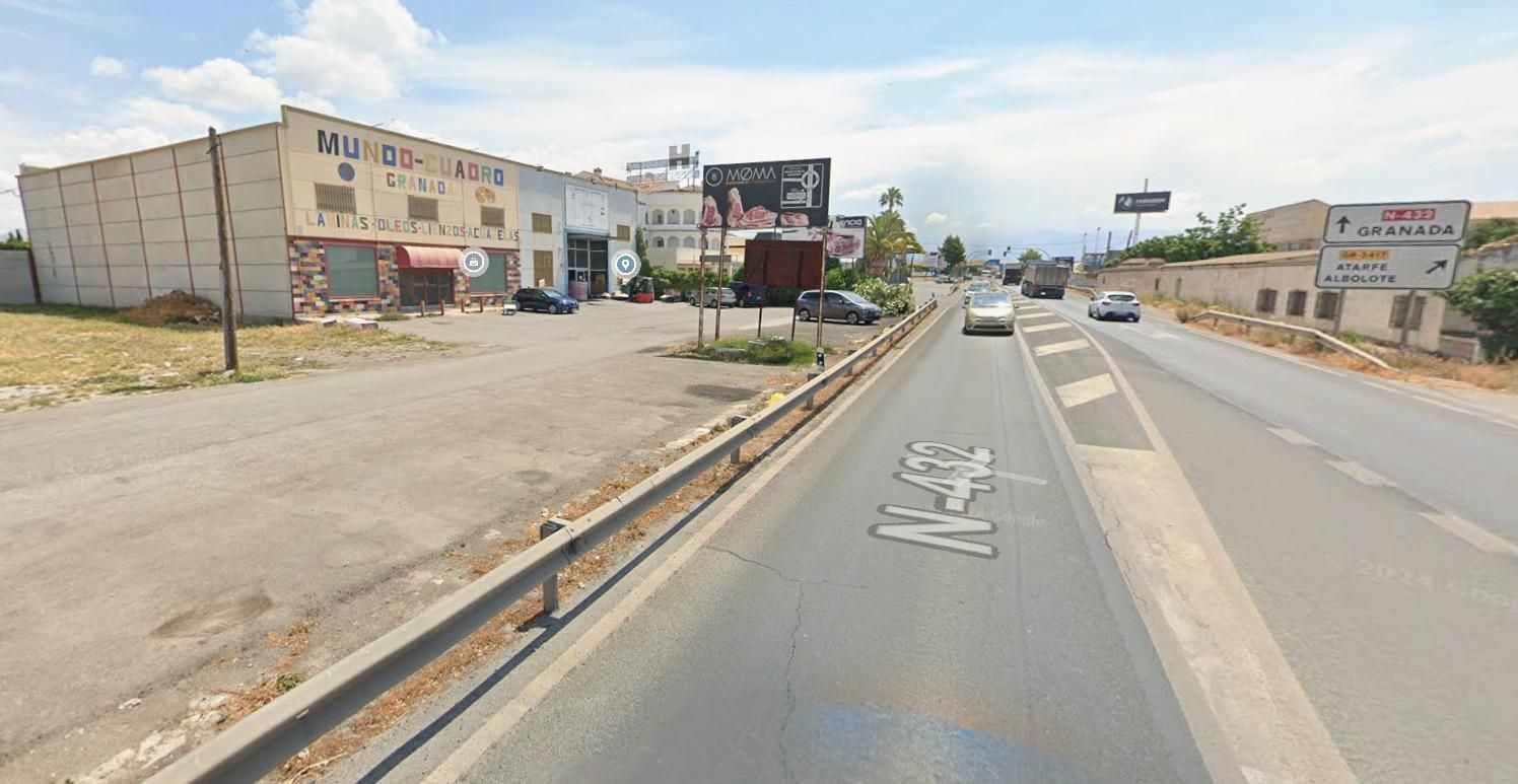Vista exterior de Nau industrial de lloguer en Atarfe