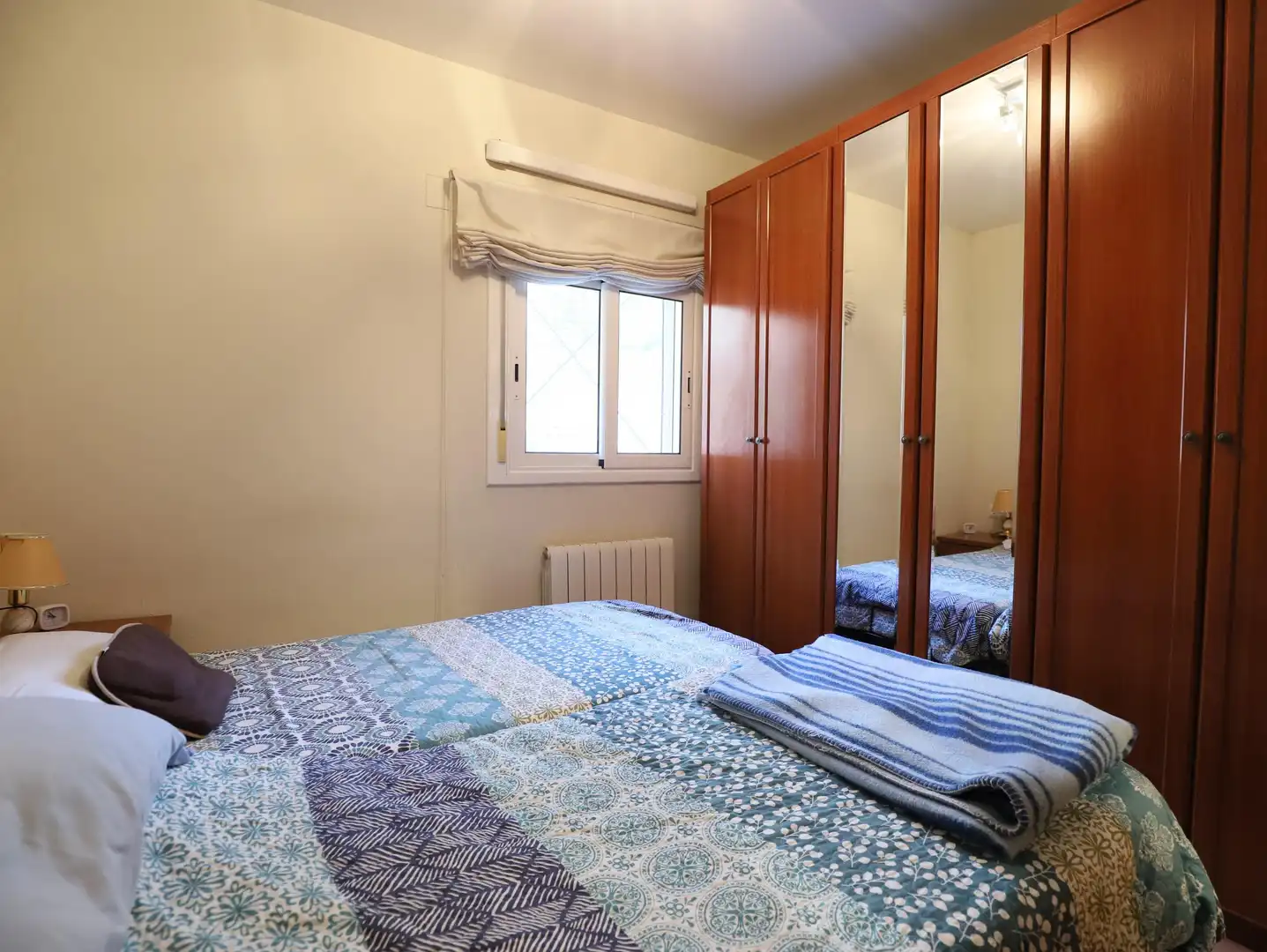 Bedroom of Houses for sale in Esplugues de Llobregat  with Heating, Parquet flooring and Terrace