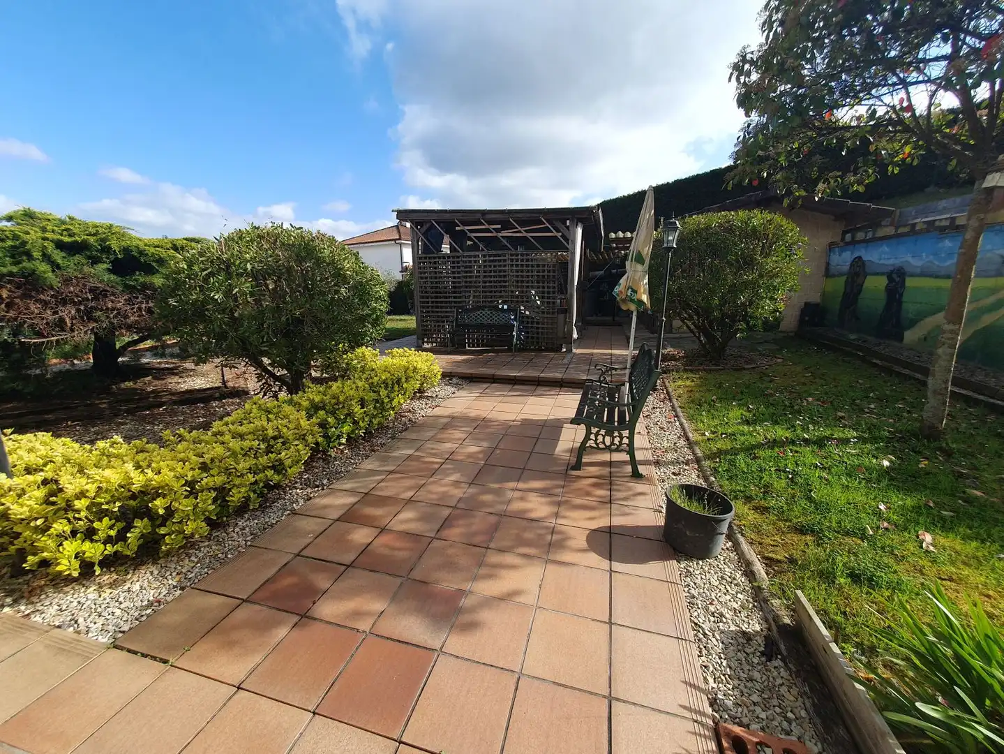 Terrasse von Haus oder Chalet zum Verkauf in Grado mit Klimaanlage, Heizung und Terrasse