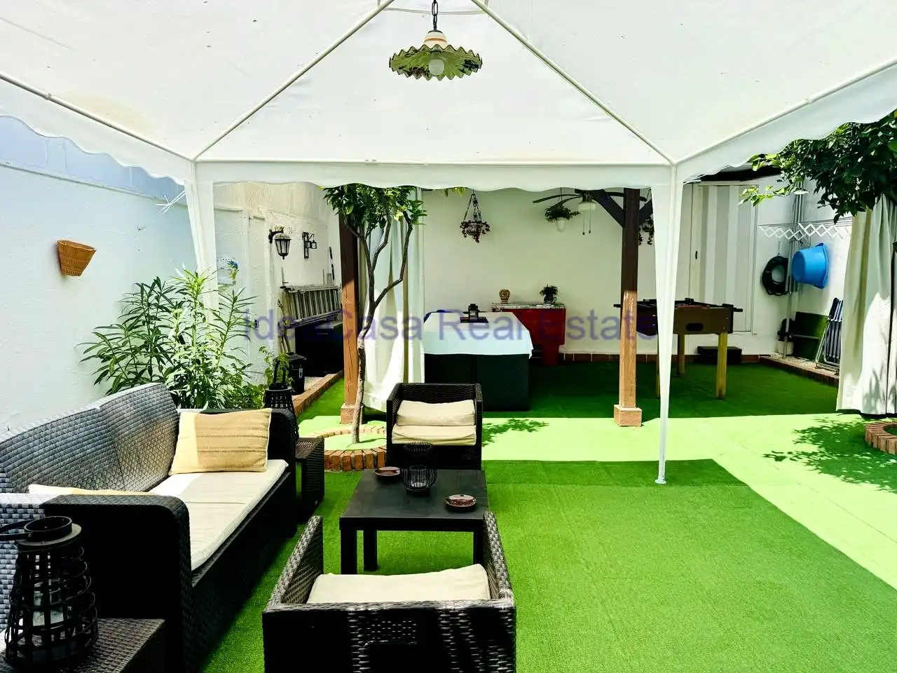 Terrassa de Casa o xalet en venda en Málaga amb Aire condicionat, Jardí privat i Terrassa