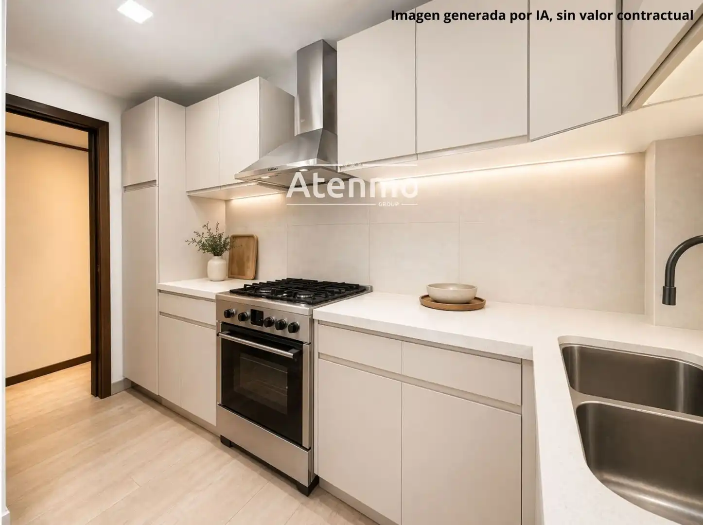 Cocina de Piso en venta en Barcelona con Terraza y Balcón