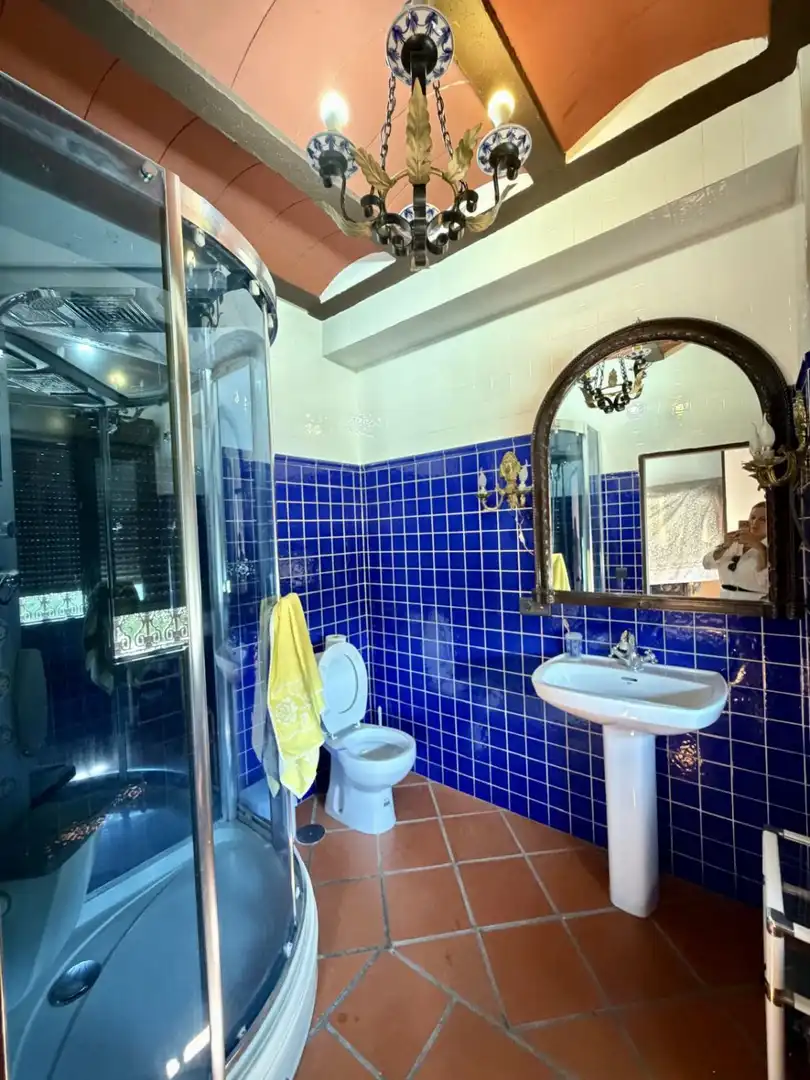 Bany de Casa o xalet en venda en Sanlúcar la Mayor amb Calefacció i Terrassa