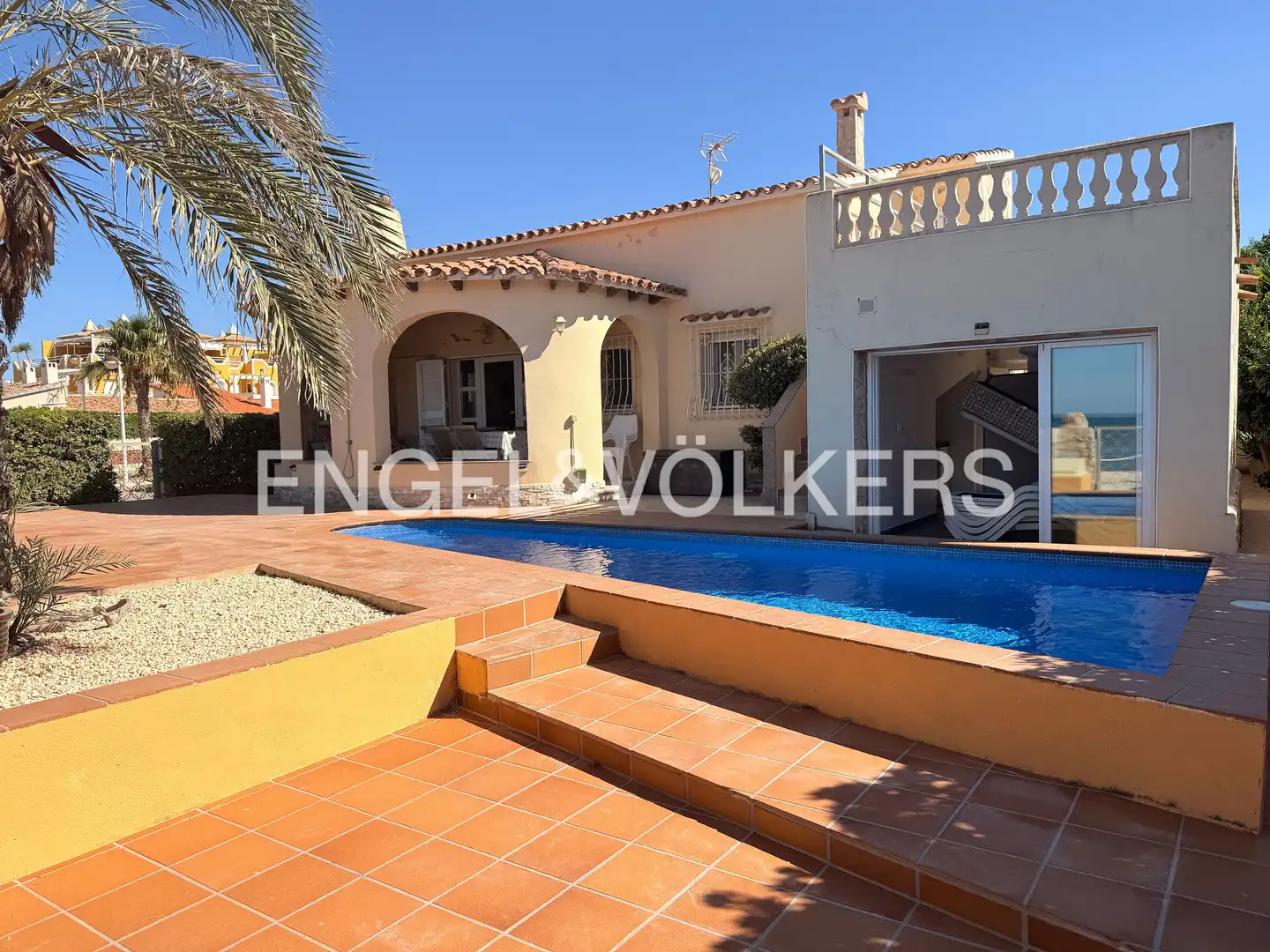 Piscina de Casa o xalet en venda en Els Poblets amb Aire condicionat, Calefacció i Jardí privat
