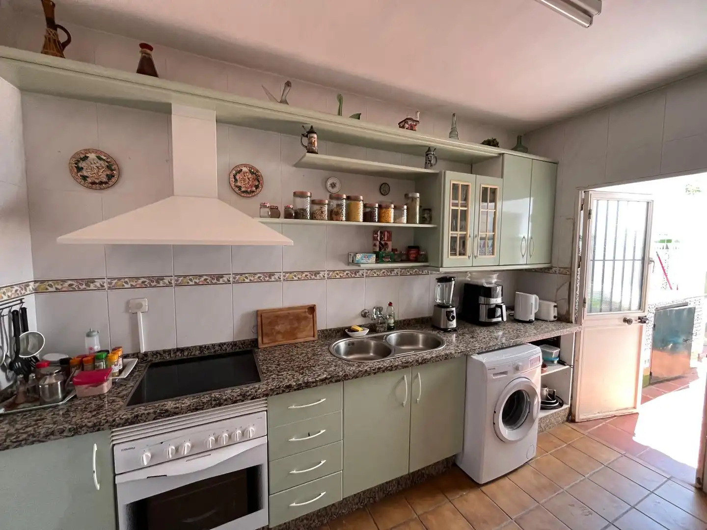 Cocina de Casa o chalet de alquiler en El Rompido con Jardín privado, Terraza y Amueblado