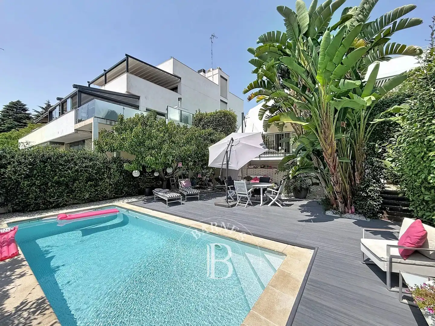 Terraza de Casa adosada en venta en Mataró con Aire acondicionado, Calefacción y Jardín privado