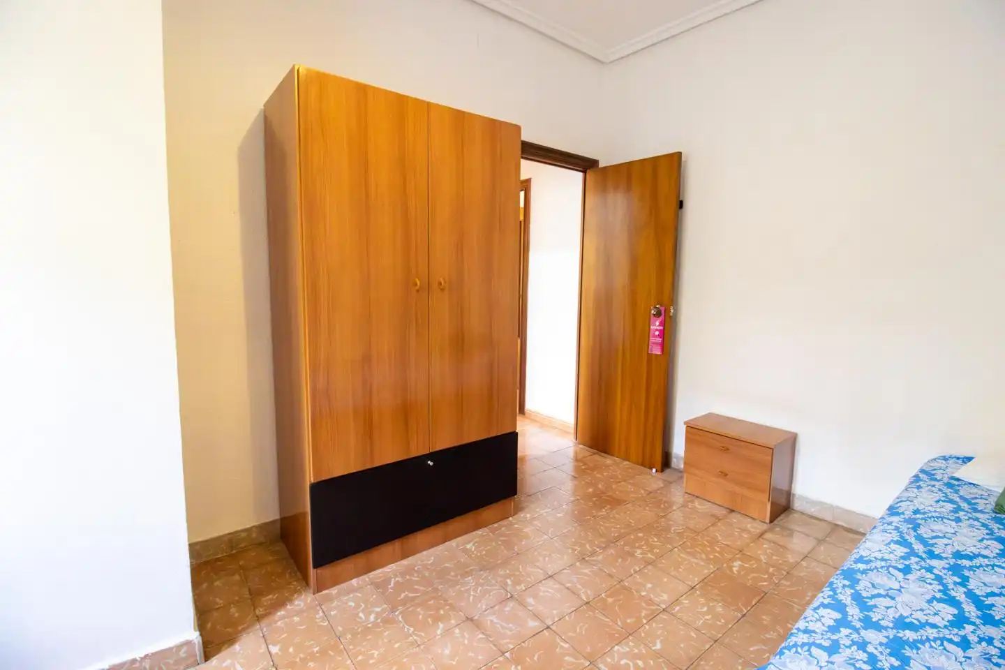 Schlafzimmer von Wohnung zur Miete in Valencia mit Möbliert