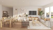 Sala d'estar de Àtic en venda en Alella amb Aire condicionat, Terrassa i Piscina