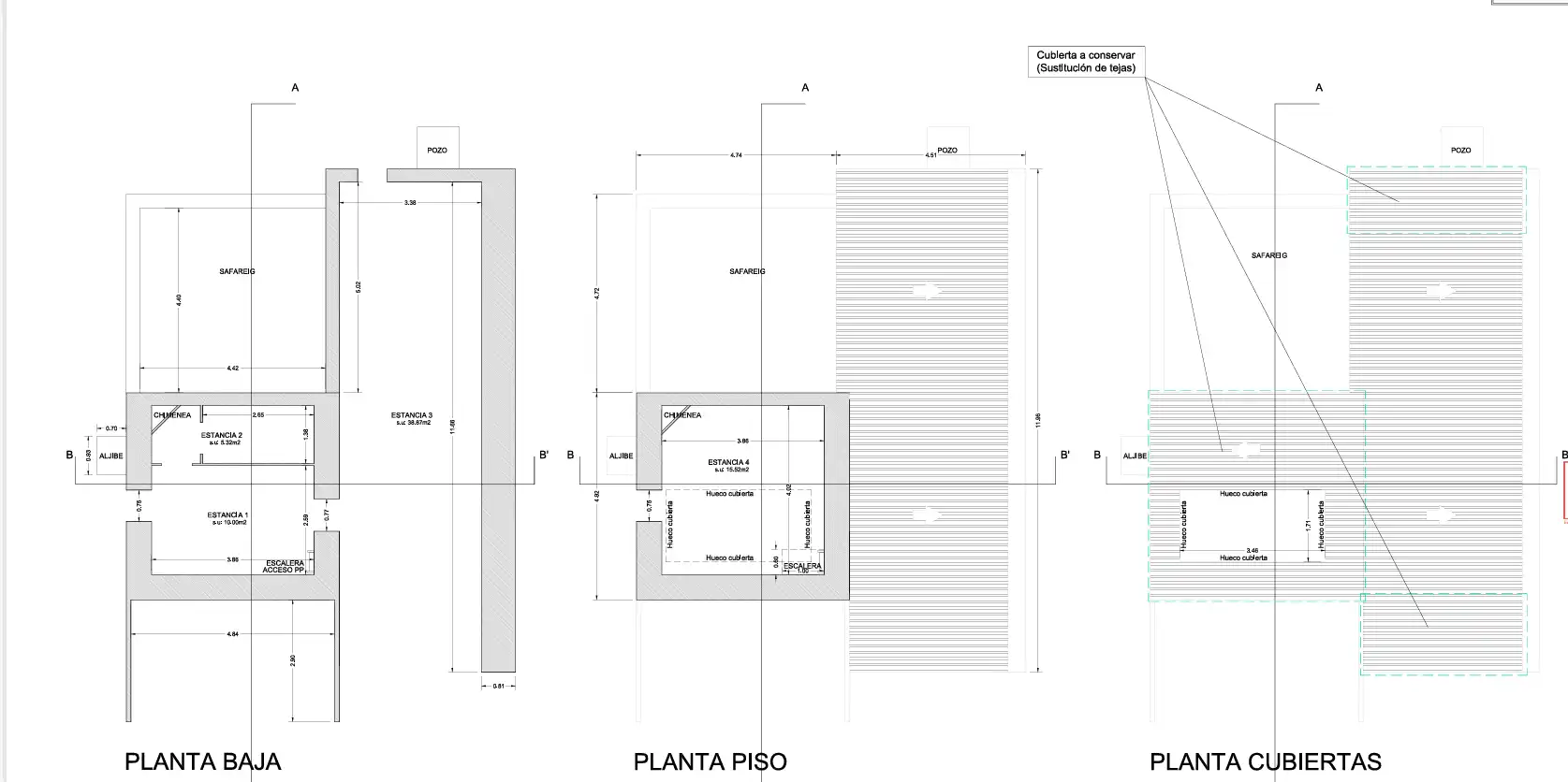 Finca rústica en venta en Campos
