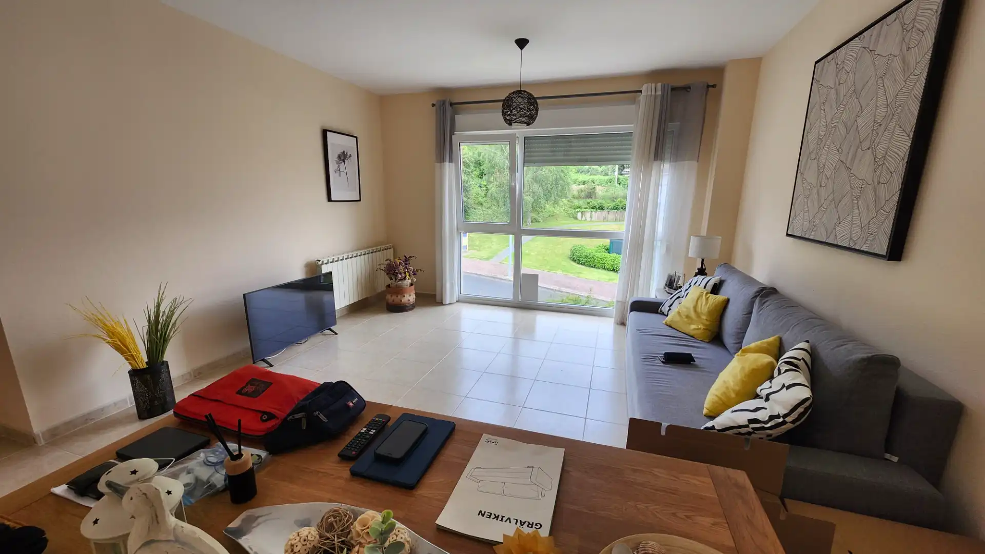 Sala de estar de Piso en venta en Miño con Calefacción y Trastero
