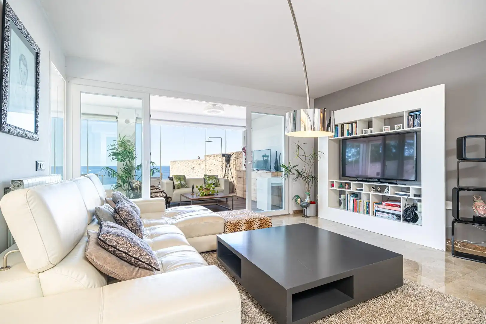 Sala d'estar de Casa o xalet en venda en Llucmajor amb Aire condicionat, Calefacció i Terrassa