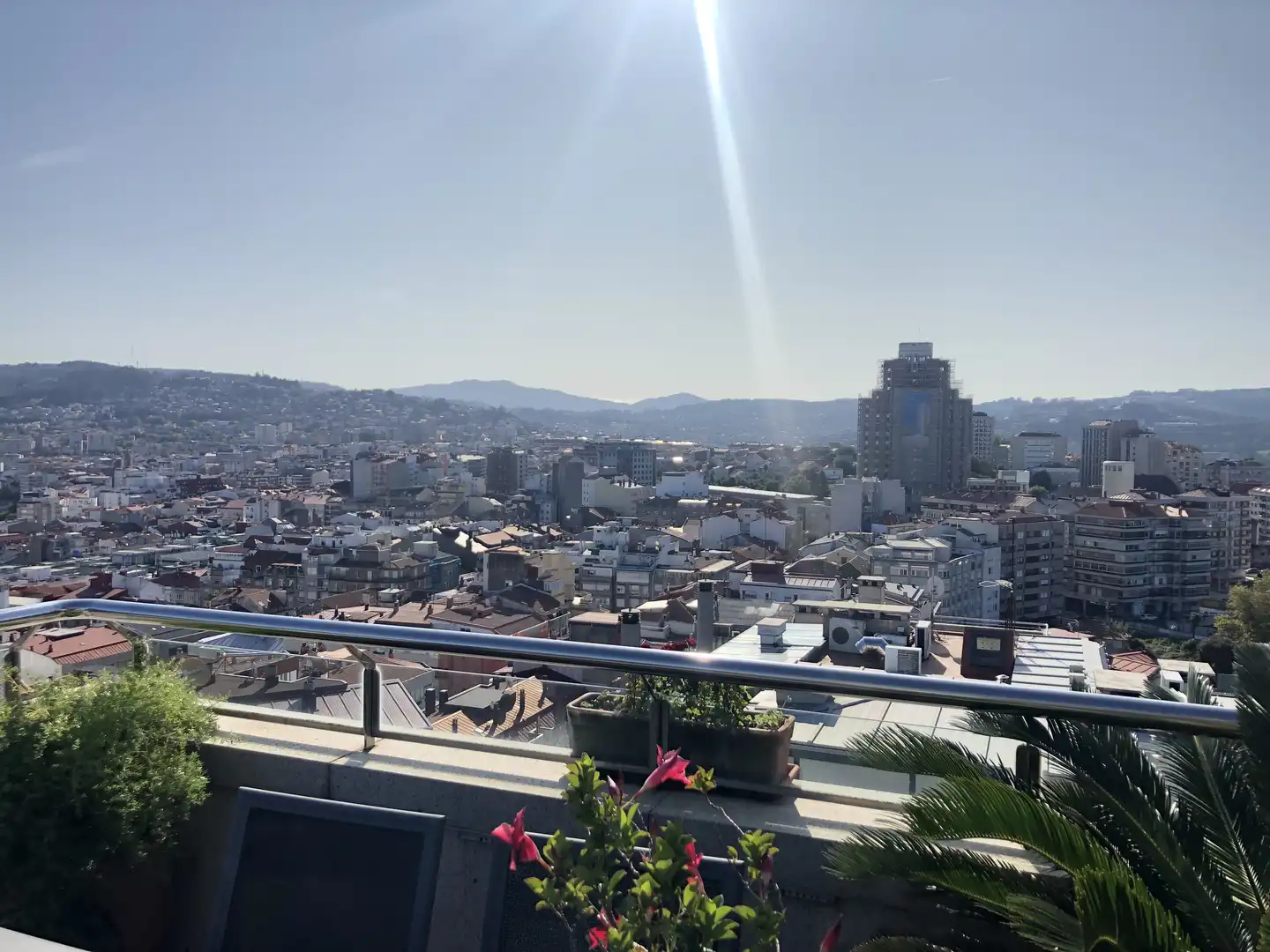 Terraza de Piso de alquiler en Vigo  con Aire acondicionado, Calefacción y Parquet