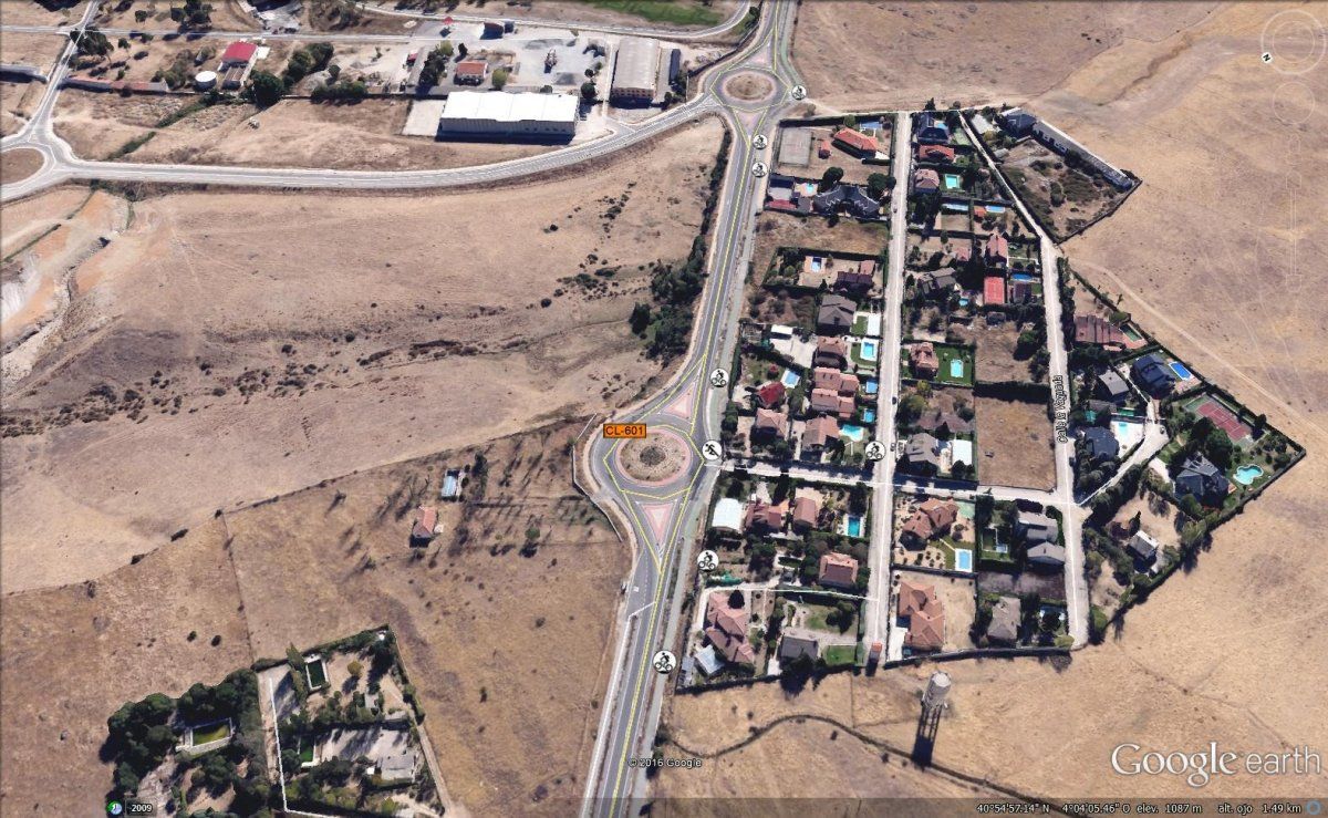 Exterior view of Industrial land for sale in Palazuelos de Eresma