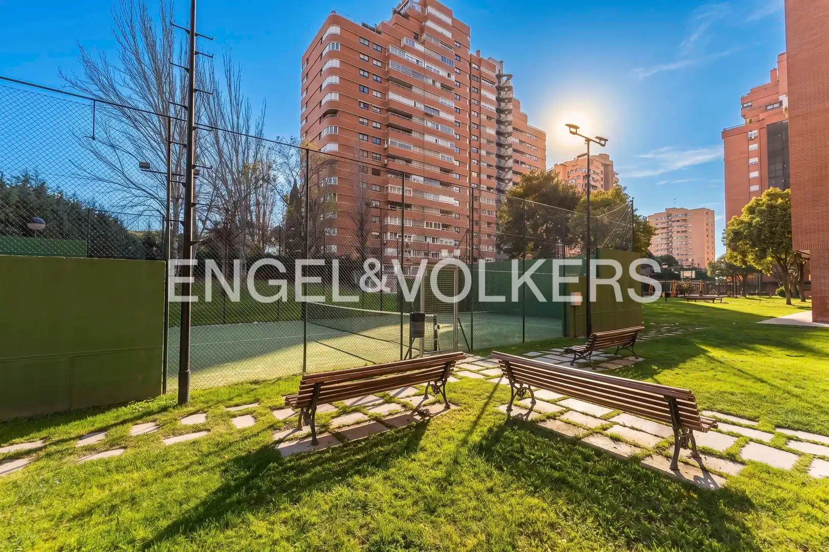 Terraza de Piso de alquiler en Madrid con Aire acondicionado, Calefacción y Jardín privado
