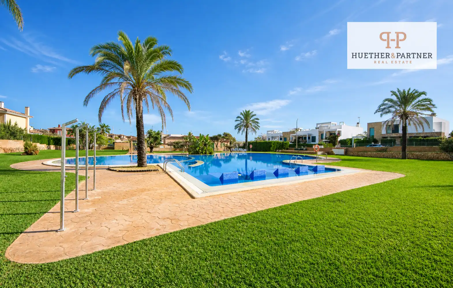 Swimming pool of Flat for sale in Manacor  with Air Conditioner and Heating