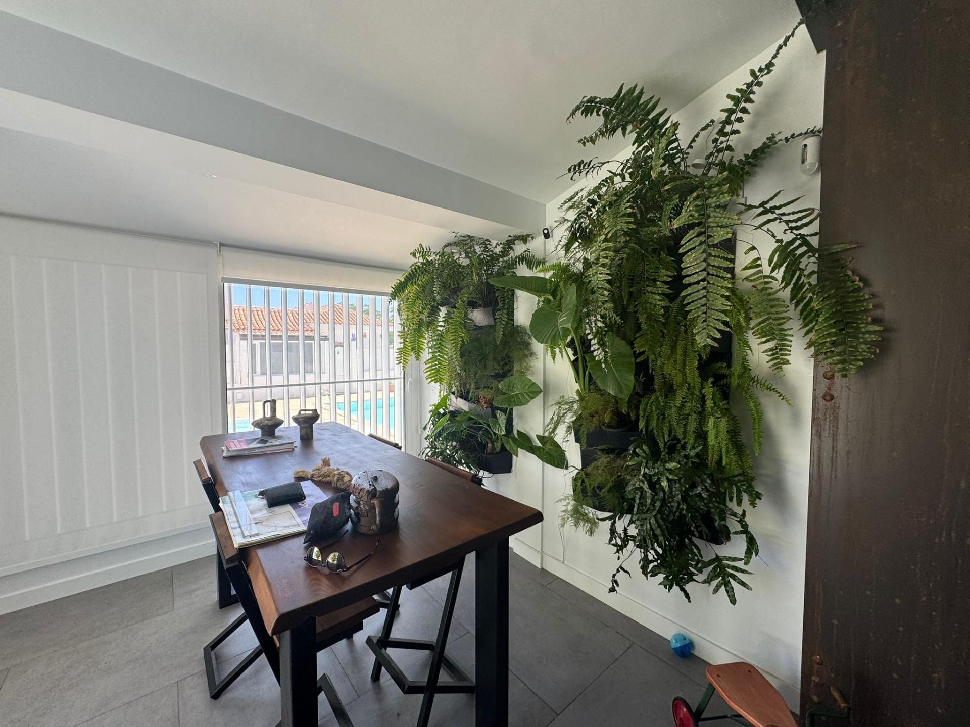 Balcony of Single-family semi-detached for sale in San Bartolomé de Tirajana  with Air Conditioner, Private garden and Terrace