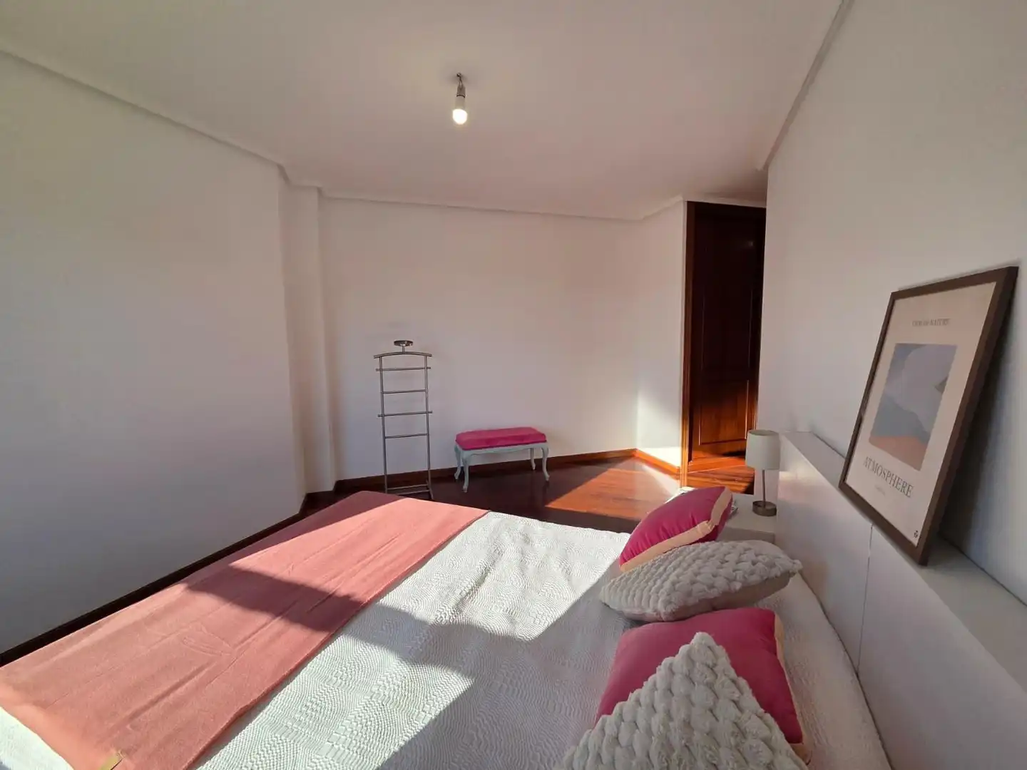 Schlafzimmer von Wohnung zum Verkauf in Santander mit Heizung, Privatgarten und Parkett