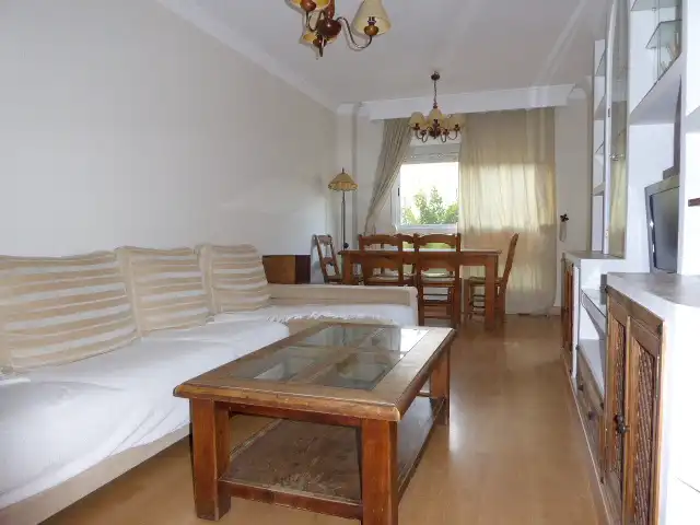 Wohnzimmer von Wohnung zur Miete in Málaga mit Klimaanlage, Terrasse und Möbliert