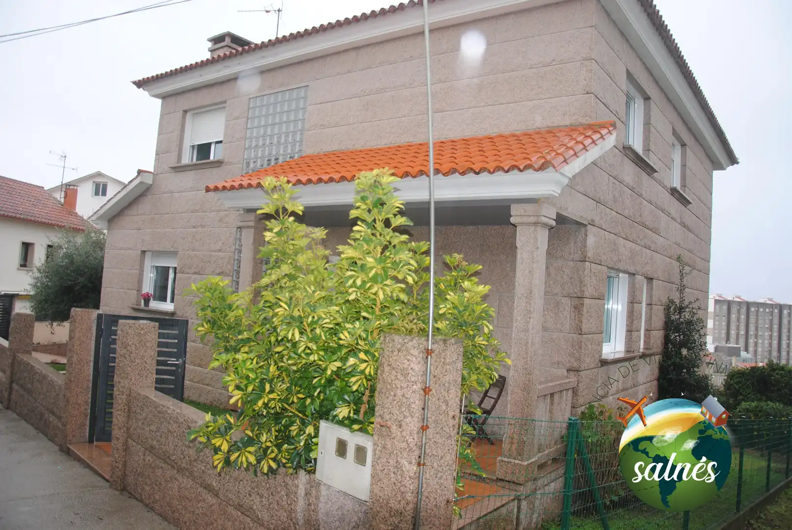 Exterior view of Houses for rent in Sanxenxo  with Private garden, Terrace and Furnished
