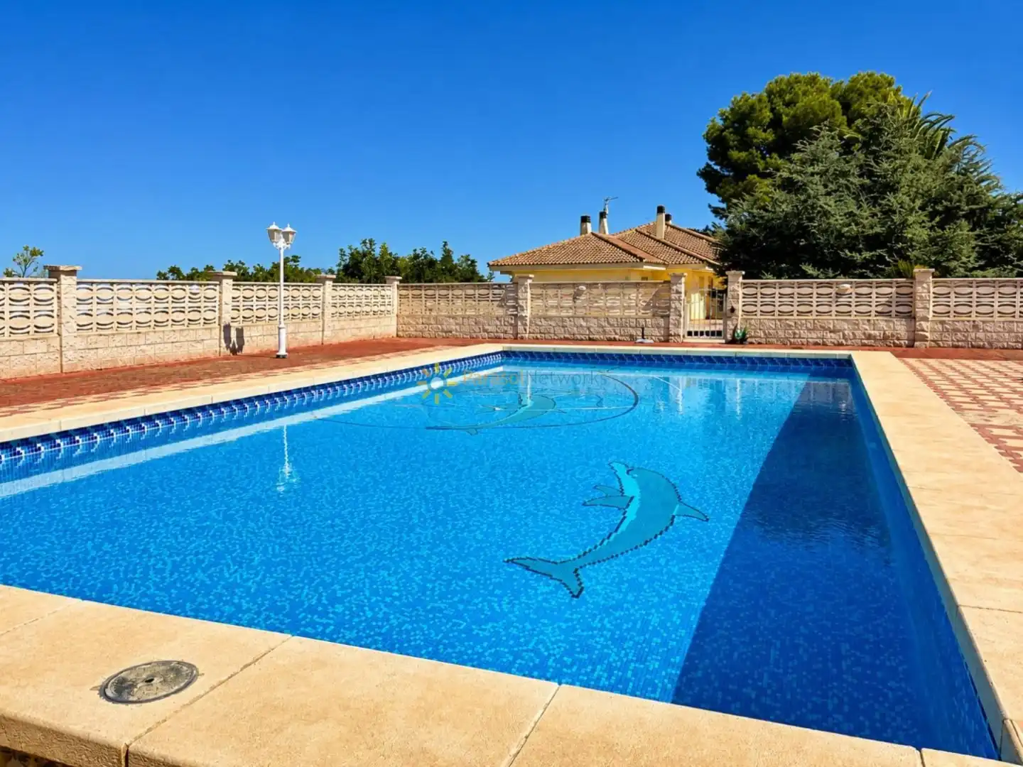 Piscina de Casa o xalet en venda en Ontinyent amb Calefacció, Jardí privat i Terrassa