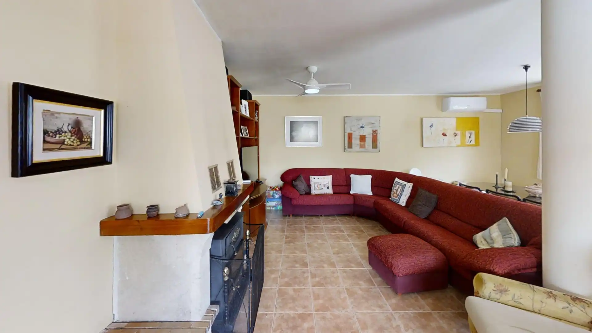 Sala de estar de Casa o chalet en venta en Vilamarxant con Aire acondicionado, Calefacción y Jardín privado