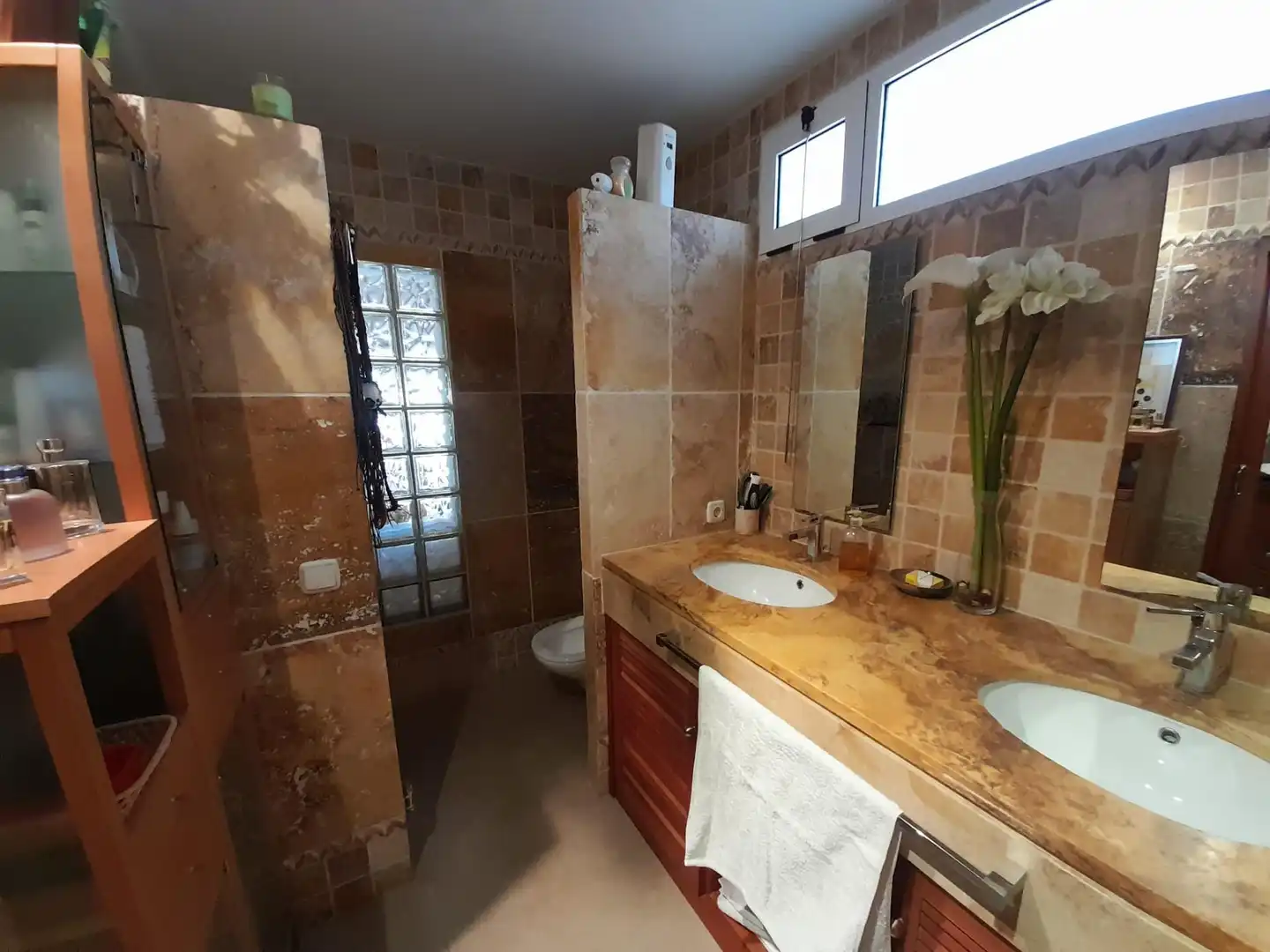 Baño de Casa o chalet en venta en Zaratán con Calefacción, Jardín privado y Terraza