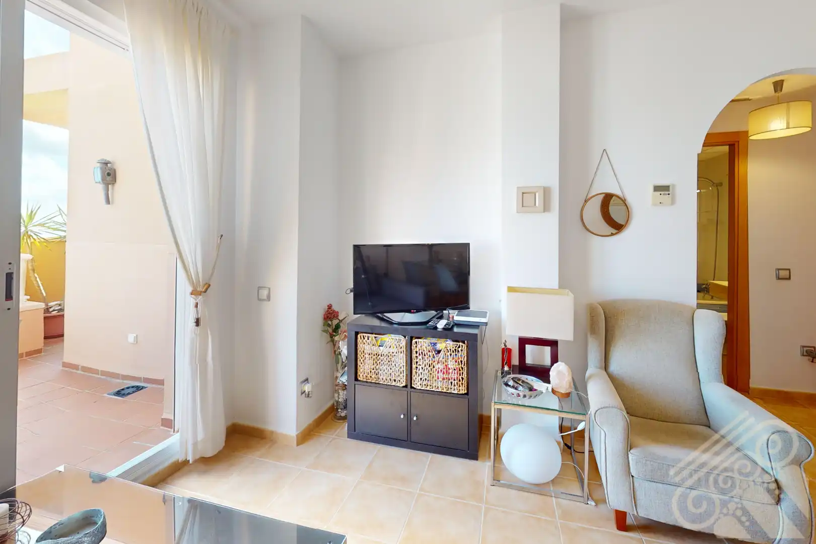 Sala de estar de Ático en venta en Marina de la Torre
