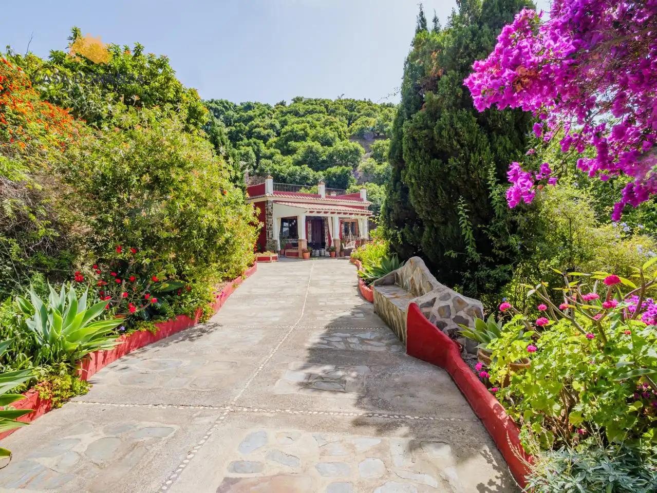 Jardín de Finca rústica en venta en Jete con Aire acondicionado, Jardín privado y Terraza