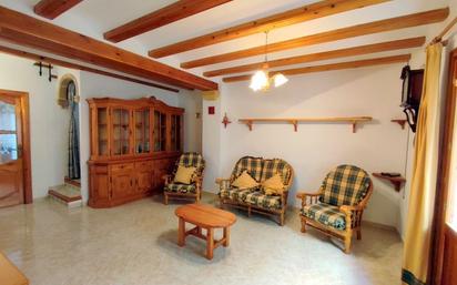 Living room of Single-family semi-detached for sale in Jávea / Xàbia