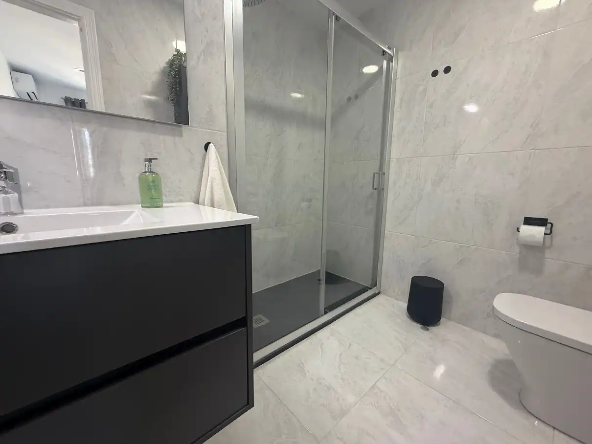 Bathroom of Detached homes for sale in Santa Pola  with Air Conditioner, Terrace and Balcony