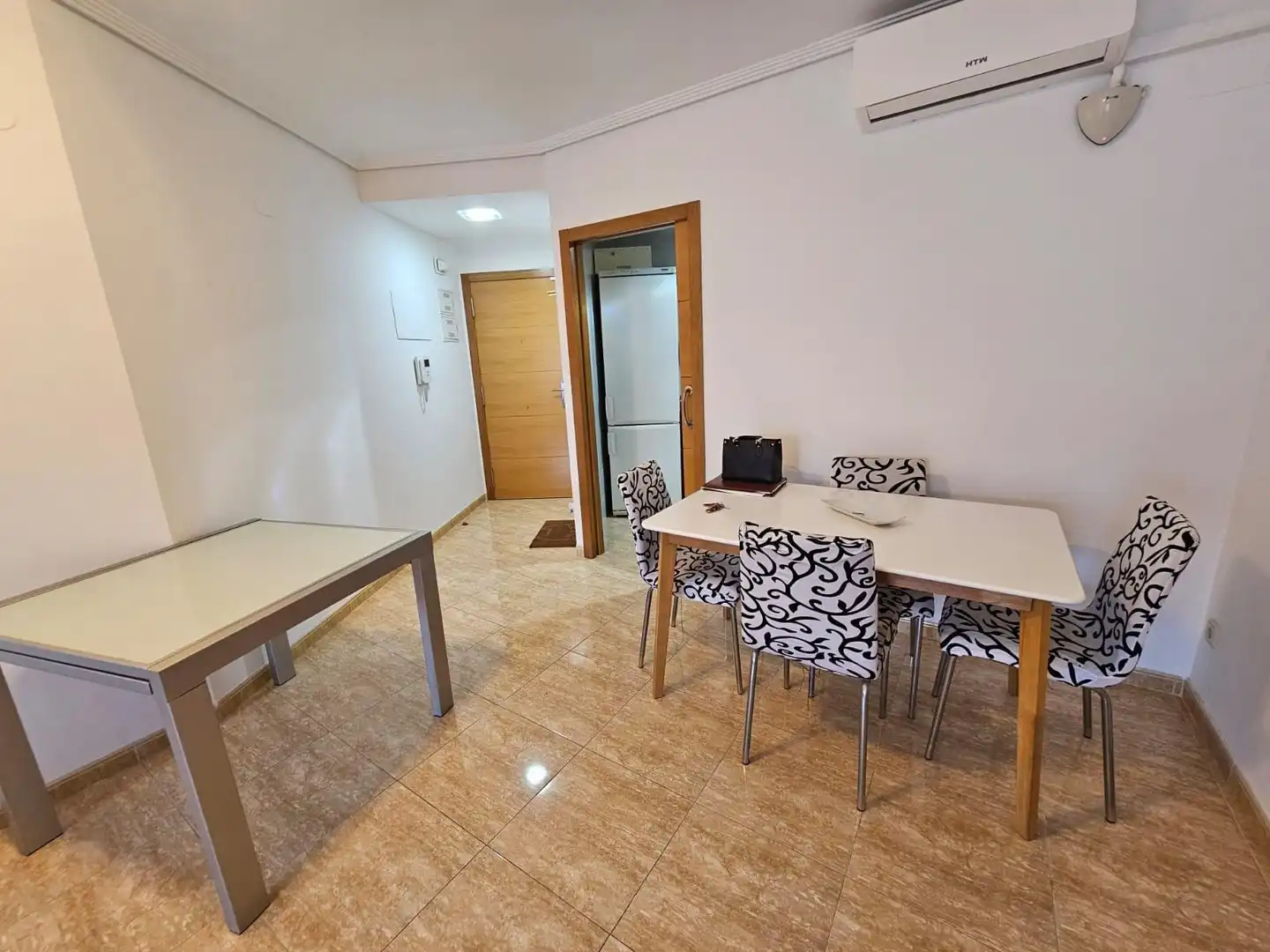 Dining room of Flat for sale in Simat de la Valldigna  with Air Conditioner, Private garden and Balcony
