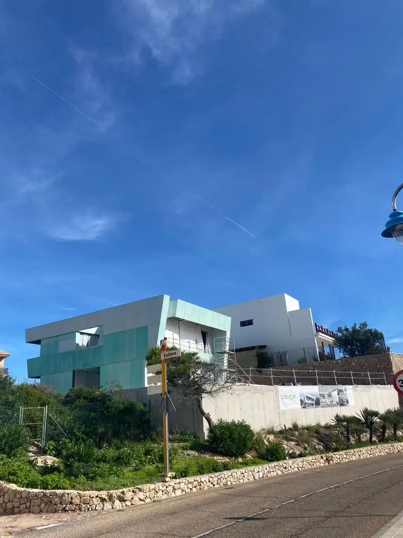 Vista exterior de Casa o chalet en venta en Cullera con Aire acondicionado, Jardín privado y Terraza
