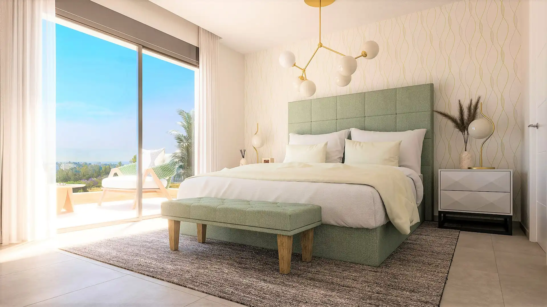 Apartament amb piscina en venda a Benahavís pueblo, imagen 5