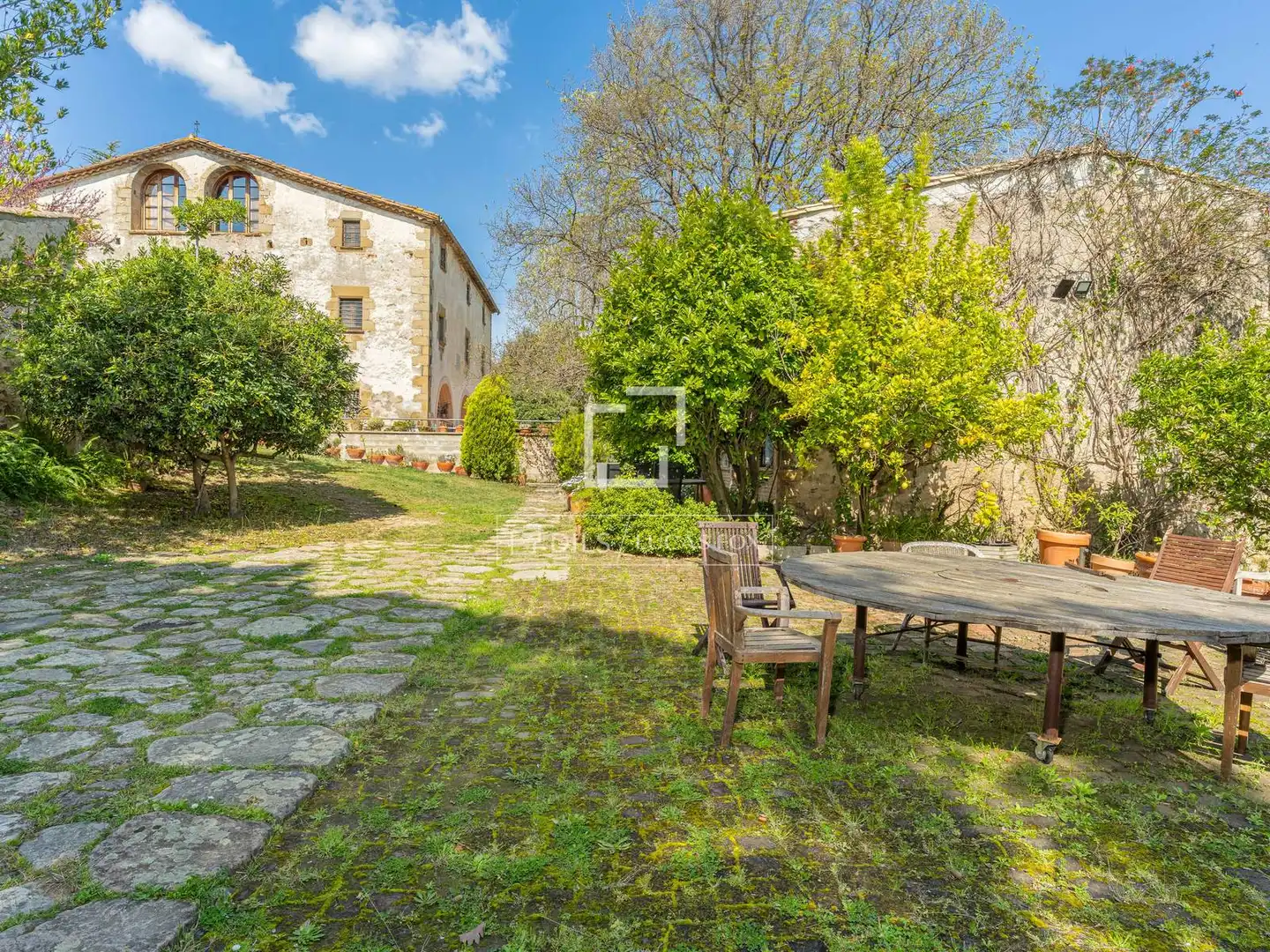 Garden of Country homes for sale in Anglès  with Air Conditioner, Private garden and Terrace