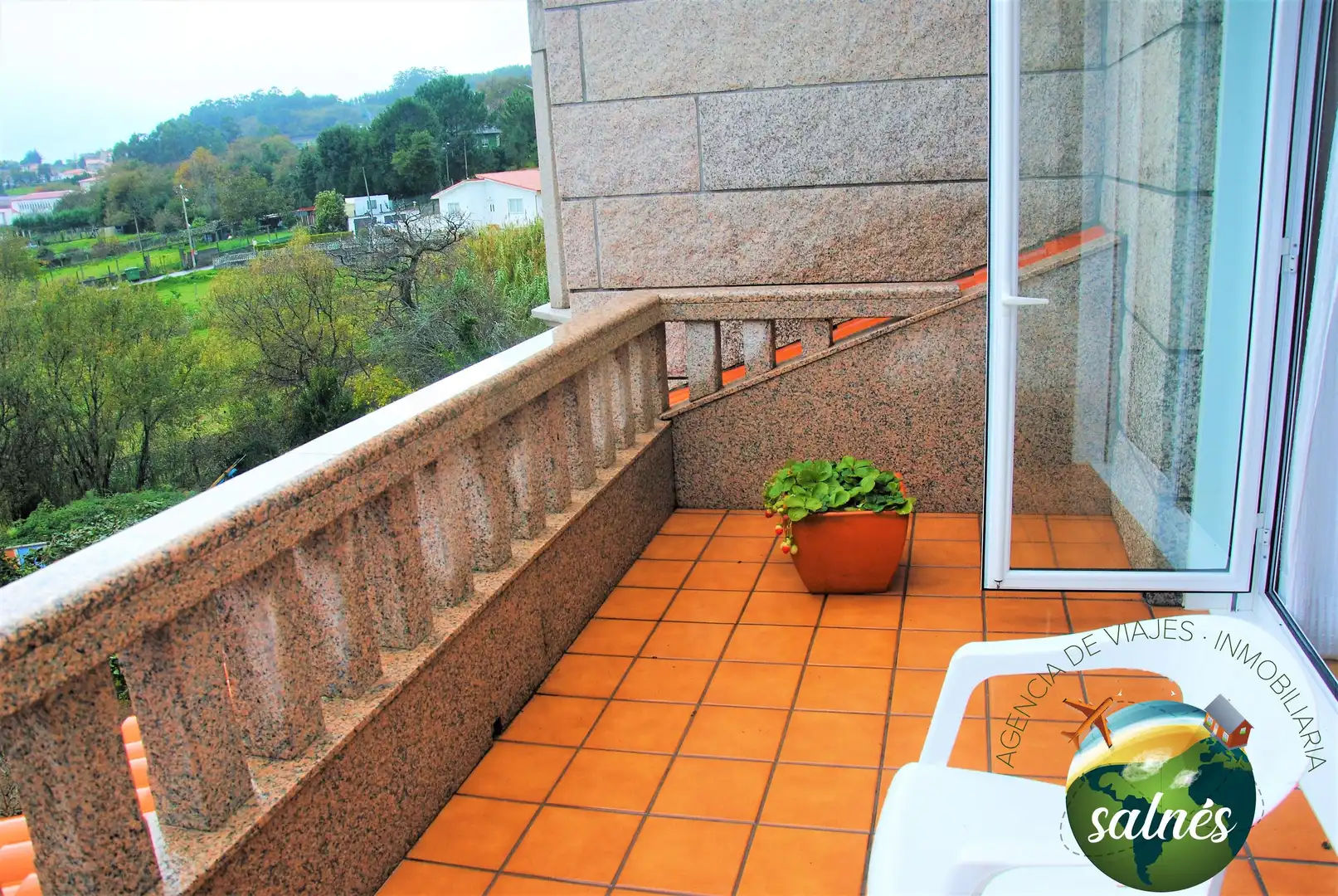 Terrace of Houses for rent in Sanxenxo  with Private garden, Terrace and Furnished