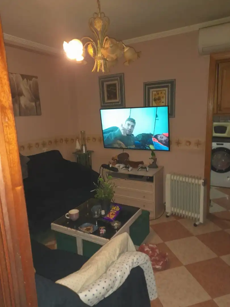 Sala de estar de Ático en venta en San Vicente del Raspeig / Sant Vicent del Raspeig con Aire acondicionado, Calefacción y Amueblado