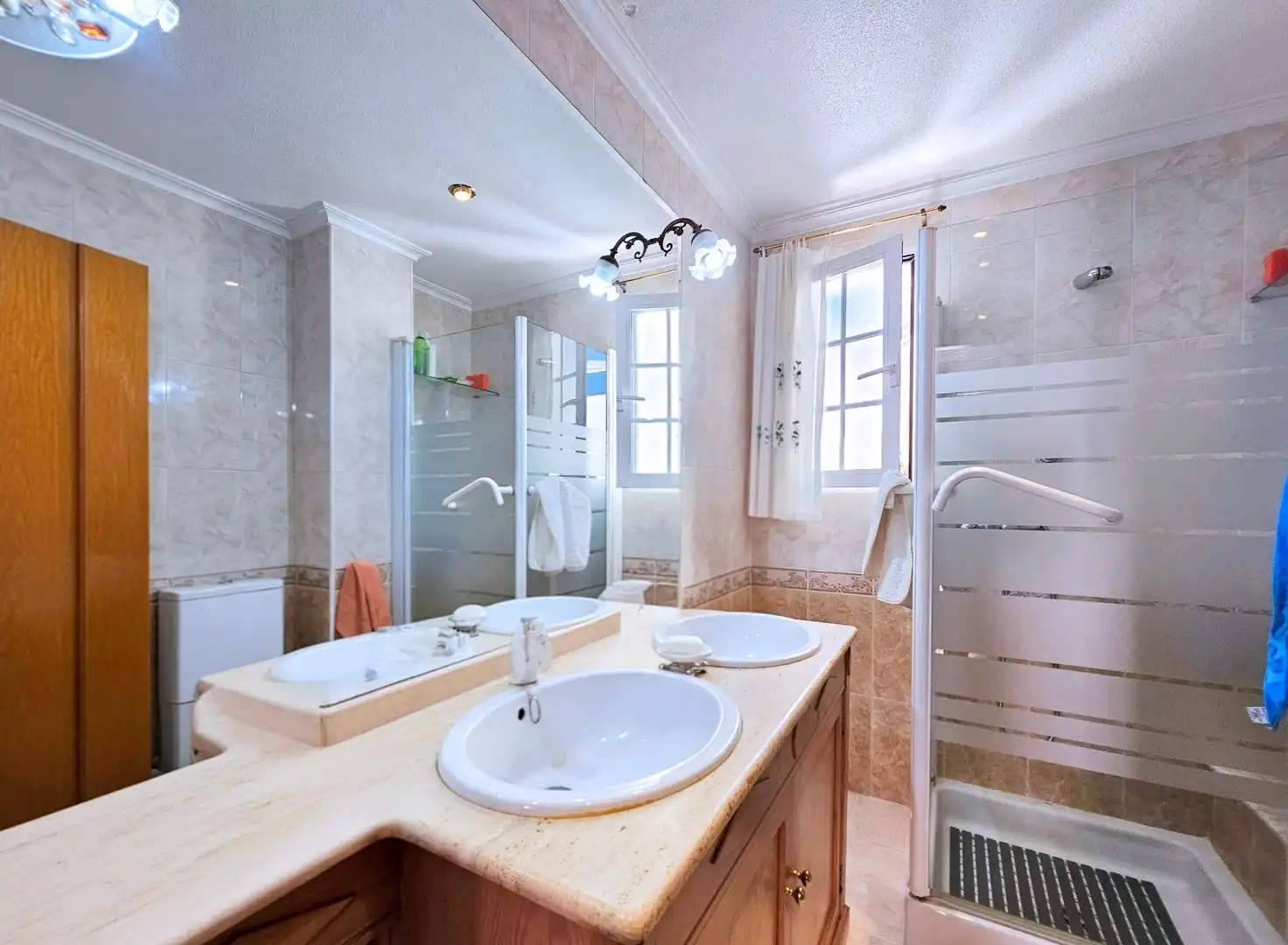 Baño de Casa o chalet en venta en Cartagena con Aire acondicionado, Jardín privado y Terraza