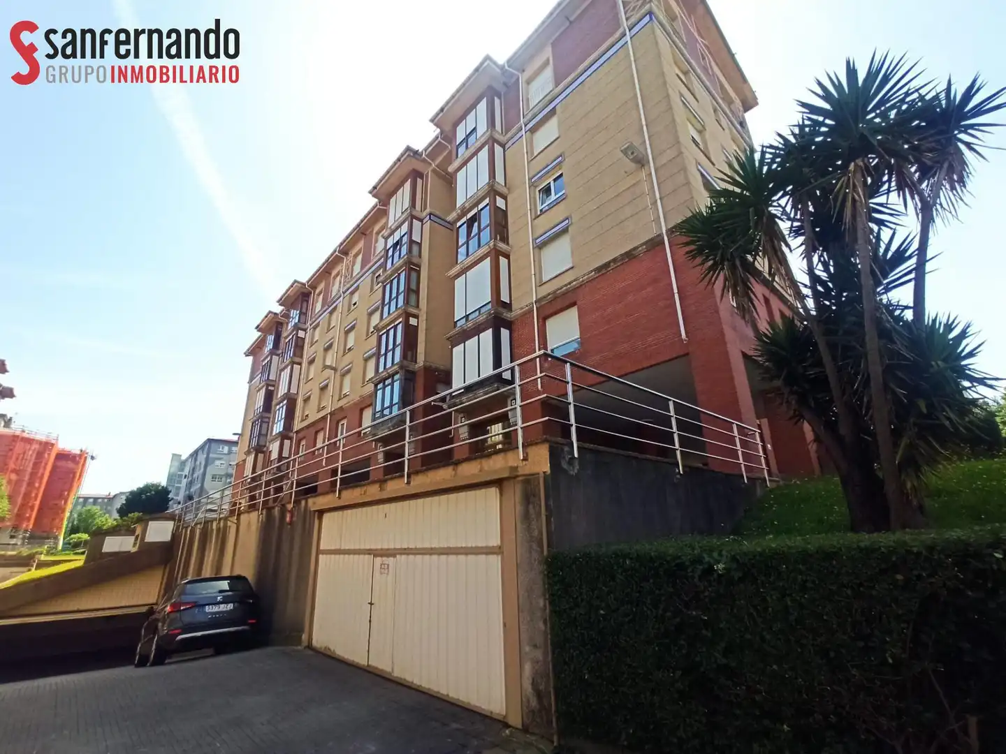 Exterior view of Flat for rent in Santander  with Heating, Parquet flooring and Furnished