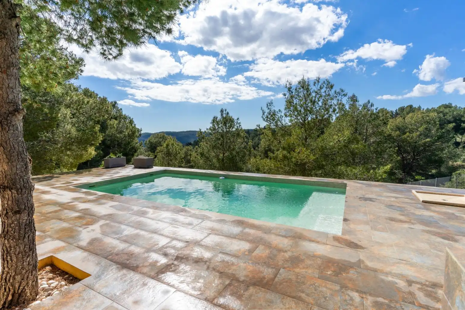 Piscina de Casa o xalet en venda en Mula amb Parquet, Terrassa i Moblat