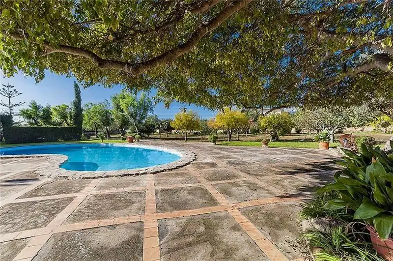 Piscina de Finca rústica en venta en  Palma de Mallorca con Calefacción, Jardín privado y Terraza