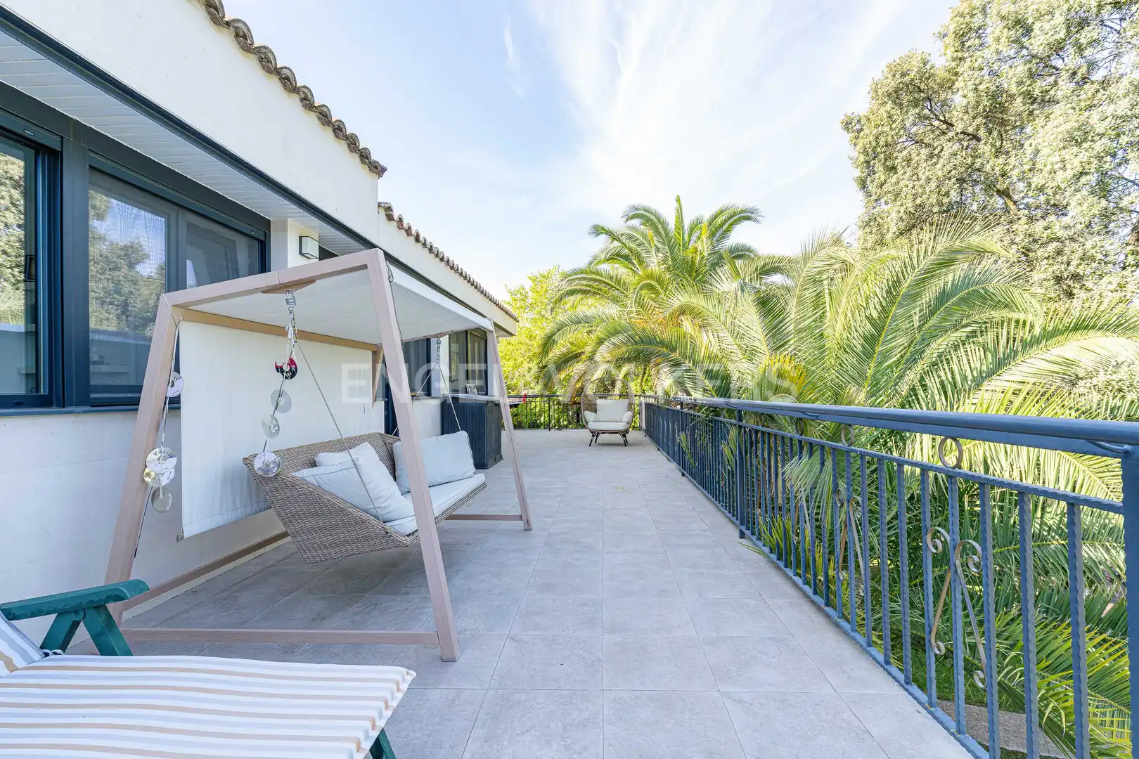 Terraza de Casa o chalet en venta en Boadilla del Monte con Aire acondicionado, Calefacción y Jardín privado