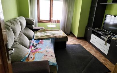 Living room of Flat for sale in Vigo   with Parquet flooring and Balcony