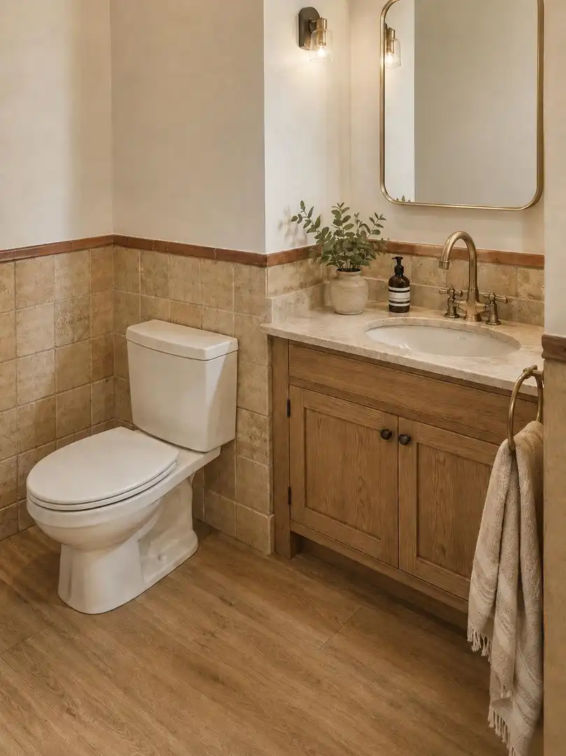 Bathroom of Houses for sale in Zierbena  with Heating, Terrace and Storage room