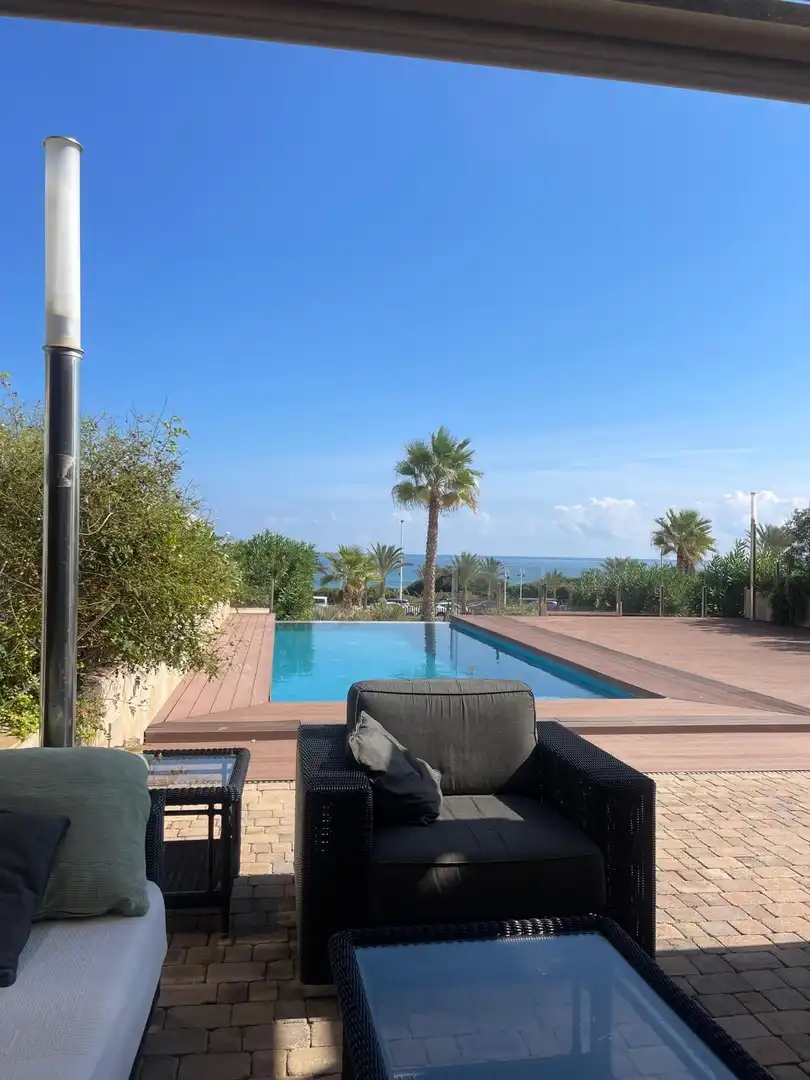 Schwimmbecken von Haus oder Chalet zur Miete in Elche / Elx mit Klimaanlage, Heizung und Privatgarten