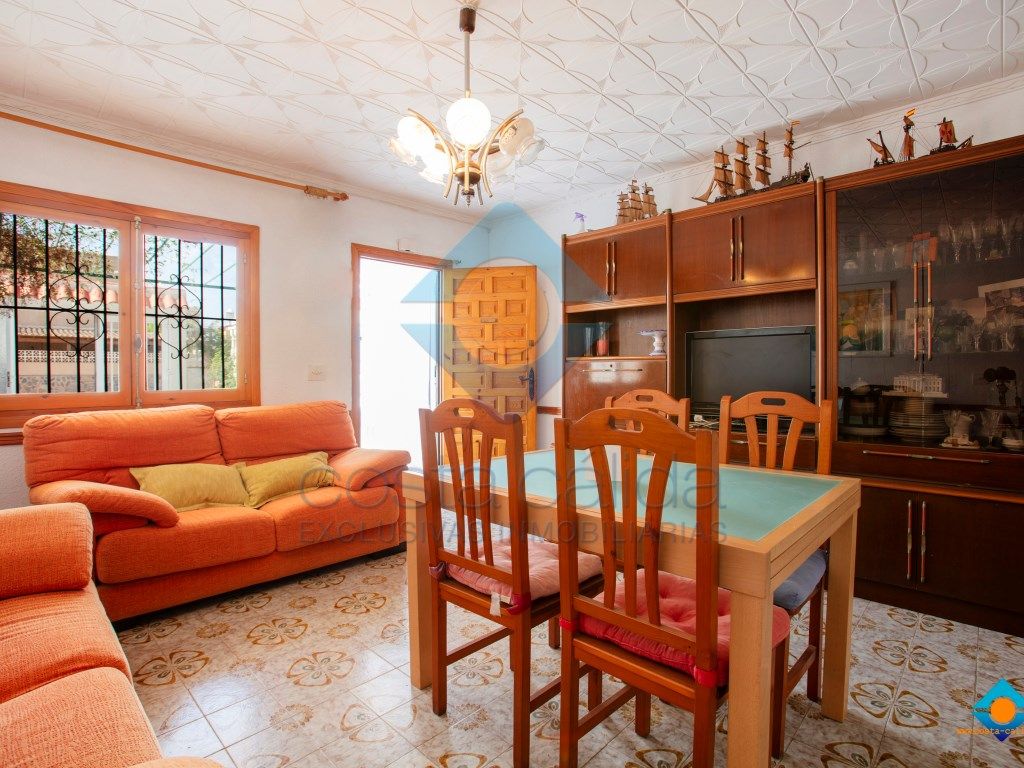 Menjador de Casa o xalet en venda en Mazarrón amb Jardí privat, Terrassa i Rentadora